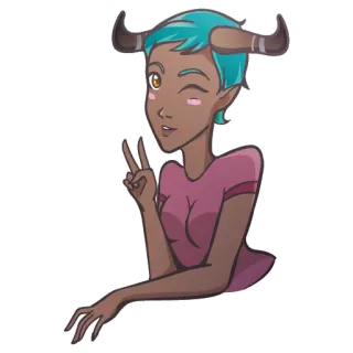 Demon Maze by @zeligen7 telegram stickers