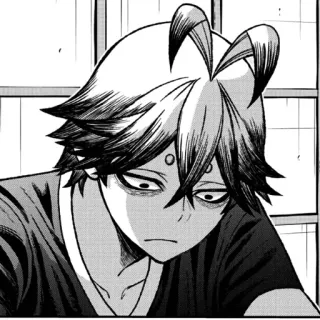 😔 380dbe8a 动漫, 漫画, 角色, 绘画 telegram sticker