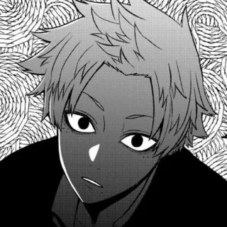 😶 5bd5a7d9 动漫, 漫画, 角色, 插画, 肖像 telegram sticker