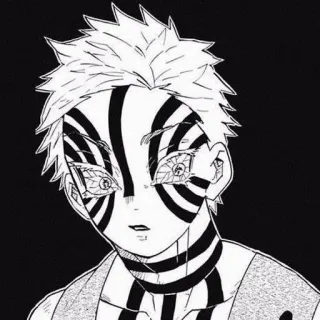 🌟 32038d8b Akaza Demon Slayer Akaza, Demon Slayer, Anime, Manga, Iblis, Bulan Atas Tiga, Penjahat telegram sticker