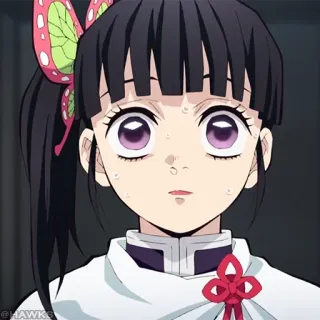 🎴 7fa67531 Kanao Tsuyuri Demon Slayer anime, kanao tsuyuri, demon slayer, character, japanese animation whatsapp sticker