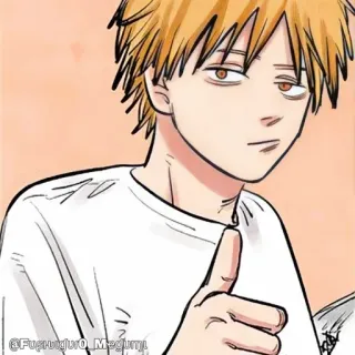 🪚 5c791999 Denji Chainsaw Man Anime, Manga, Chainsaw Man, Denji, Personaggio anime, Indicare telegram sticker