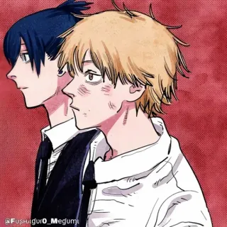 🪚 682997fb @Fushiguro_Megumi Anime, Manga, Personaggi, Arte, Illustrazione, Due persone telegram sticker