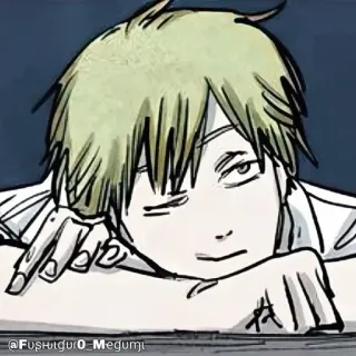 🪚 d9f51616 @Fushiguro_Megumi telegram sticker