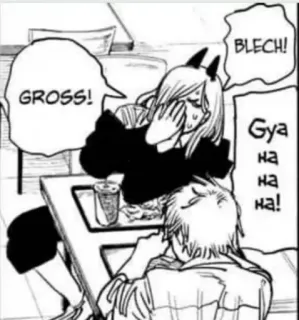 Denji telegram stickers