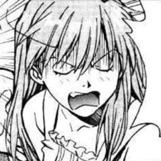 👾 309f05a3 Anime, Manga, Gadis, Karakter, Ilustrasi, Gambar whatsapp sticker