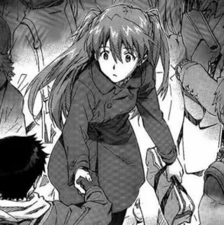 👾 3a05bfd0 Asuka Langley Soryu Neon Genesis Evangelion Anime, Manga, Asuka Langley, Evangelion, Karakter, Animasi Jepang whatsapp sticker