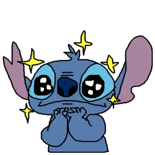 🤗 6ae8ba1b Stitch Lilo & Stitch fofo, desenho animado, Disney, Lilo e Stitch, kawaii telegram sticker