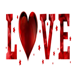 ❤️ 235a9711 LOVE amour, coeur, romance, affection, saint-valentin whatsapp sticker