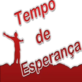 🛐 c4f2904a Tempo de Esperança espoir, optimisme, foi, encouragement whatsapp sticker