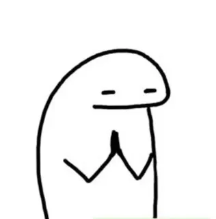 🙇‍♂ de45dd91 表情包, 卡通, 人物, 搞笑, 线条艺术 telegram sticker