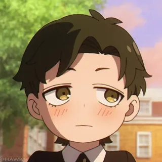 ⚜️ 02801cad Damian Desmond Spy x Family 애니메이션, 캐릭터, 다미안 데스몬드, 스파이 패밀리 telegram sticker