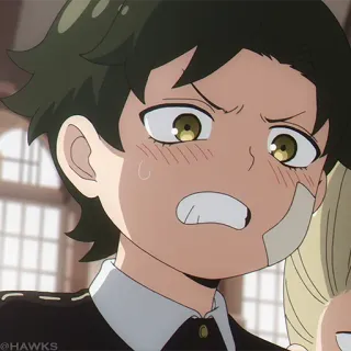 ⚜️ 1504ebe2 Damian Desmond Spy x Family 애니메이션, 다미안 데스몬드, 스파이 패밀리, 화난, 만화 telegram sticker