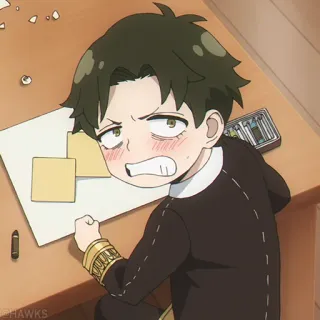 ⚜️ 15396bcd Damian Desmond Spy x Family 애니메이션, 다미안 데스몬드, 스파이 패밀리, 만화, 캐릭터 telegram sticker