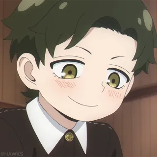 ⚜️ a6c00ab9 Damian Desmond Spy x Family 애니메이션, 만화, 다미안 데스몬드, 스파이 패밀리, 캐릭터 telegram sticker