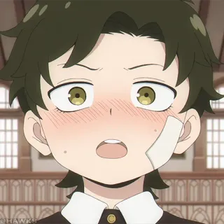 ⚜️ c6d4af69 애니메이션, 소년, 스티커 telegram sticker