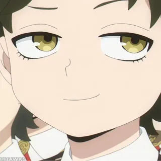 ⚜️ d1a9b32f 애니메이션, 거만, 캐릭터, 얼굴, 표정 telegram sticker