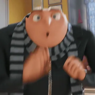 ✨️ 46759249 Gru Despicable Me กรู, มิสเตอร์แสบ ร้ายเกินพิกัด, การ์ตูน, แอนิเมชั่น, ตลก, ตัวร้าย telegram sticker