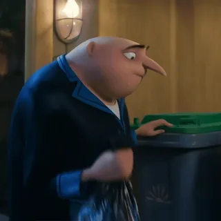 ✨️ 6d60ee65 Gru กรู, มิสเตอร์แสบ ร้ายเกินพิกัด, การ์ตูน, มินเนี่ยน, ภาพยนตร์, แอนิเมชั่น telegram sticker