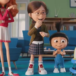 ✨️ 7f55385a Despicable Me มิสเตอร์แสบ ร้ายเกินพิกัด, การ์ตูน, แอนิเมชั่น, ครอบครัว, เด็ก, ตัวละคร telegram sticker