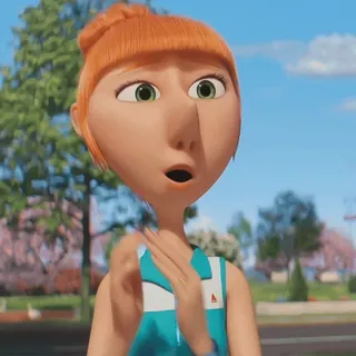 ✨️ ad9a1c48 Scarlett Overkill Minions สการ์เล็ต โอเวอร์คิล, มินเนี่ยน, การ์ตูน, แอนิเมชั่น, ตัวร้าย, ผู้หญิง telegram sticker