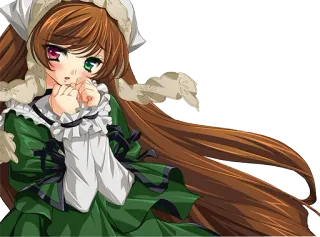 😧 f0e7aab1 Anime, Dziewczyna, Kreskówka, Manga, Sztuka telegram sticker