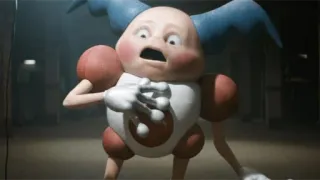 😦 192a7e44 Mr. Mime 마임맨, 포켓몬, 만화, 비디오 게임 캐릭터 telegram sticker