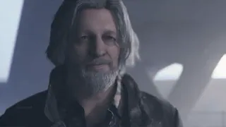 😊 034b6ce2 Hank Anderson Detroit: Become Human android, detective, police, cyberpunk, old whatsapp sticker