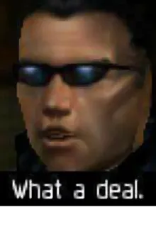 🤑 0a60ce17 What a deal. Affare, Occhiali da sole, Uomo, Espressione, Meme, Internet whatsapp sticker