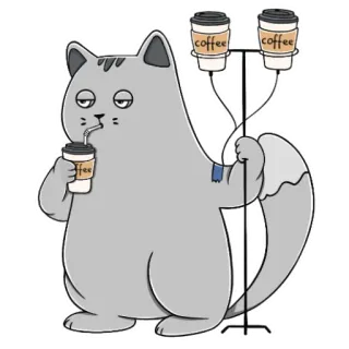 Dev.cat telegram stickers