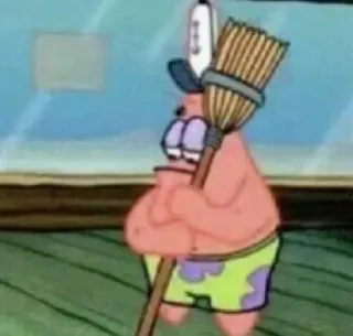 ➖ e9313002 Patrick Star SpongeBob SquarePants Patrick Star, SpongeBob, Kartun, Sapu, Animasi, Lucu, Acara TV whatsapp sticker