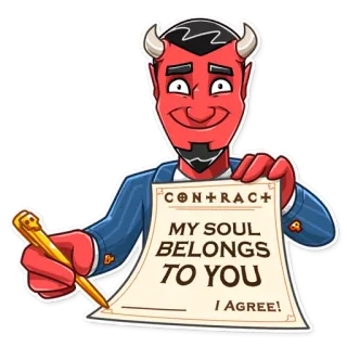 Devil In You telegram stickers