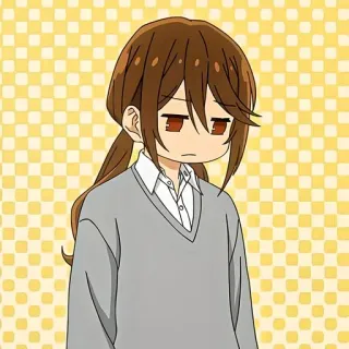 Хоримия @anime_stickerr telegram stickers