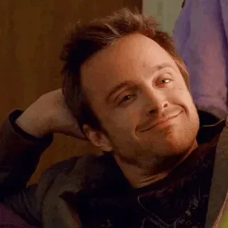 🌓 5d6df242 Jesse Pinkman Breaking Bad jesse, pinkman, breaking bad, série, personnage, sourire telegram sticker