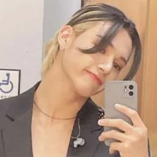 😊 62857bb6 selfie, man, portrait, person, indoors, hair, phone telegram sticker