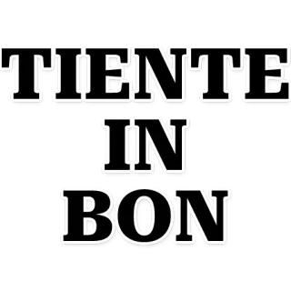 😜 061f9a48 TIENTE IN BON telegram sticker