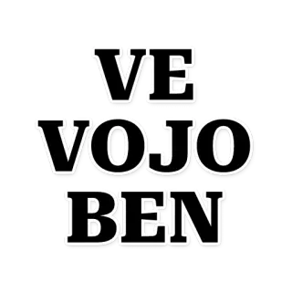 ❤ 536f01af VE VOJO BEN telegram sticker