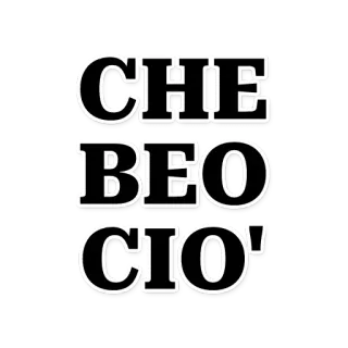 😍 8a4b0b56 CHE 
BEO 
CIO' telegram sticker