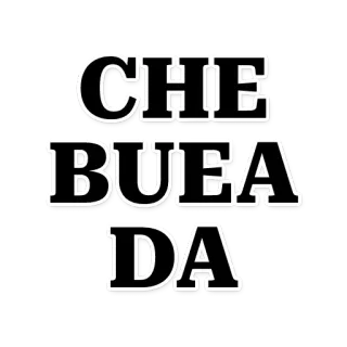 😂 ee902fd7 CHE
BUENA
DA spanish, slang, expression, text telegram sticker