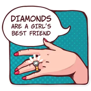 $DIAMOND telegram stickers