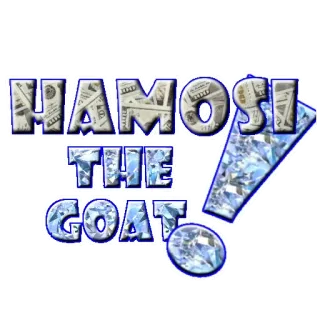 🐐 c90c8056 HAMOSI THE GOAT 钱, 美元, 山羊, 奢华, 风格 telegram sticker