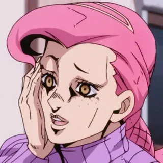 🐸 945f4588 Trish Una JoJo's Bizarre Adventure Anime, Jojo, Trish, Una, Manga telegram sticker