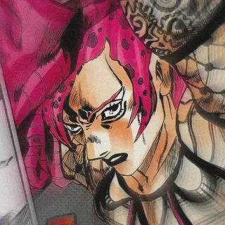 🐸 cb78aa46 Diavolo JoJo's Bizarre Adventure Anime, Manga, Diavolo, Jojo telegram sticker