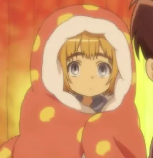 🤗 2695744e Armin Arlert Attack on Titan Anime, Chibi, Niedlich, Charakter, Hoodie whatsapp sticker