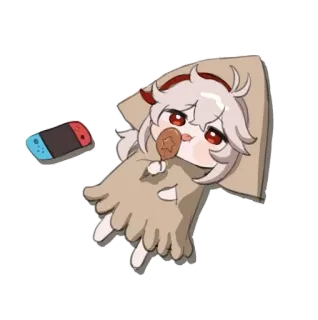 🌟 26dbbb41 Kazuha Genshin Impact 애니메이션, 치비, 게임, 만화, 원신, 카즈하 telegram sticker