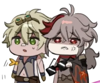 🌟 b6738927 Bennett Genshin Impact 애니메이션, 비디오 게임, 만화, 원신, 베넷, 캐릭터 telegram sticker