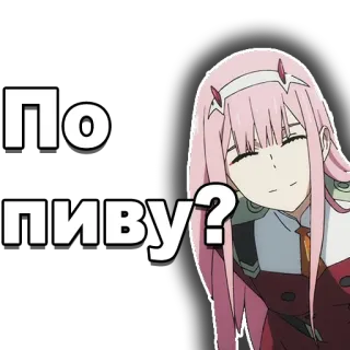 Darling in the Franxx telegram stickers