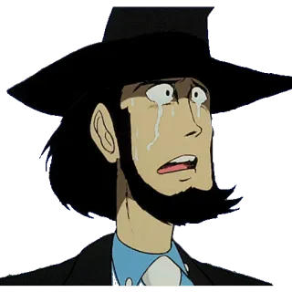 😭 90f18ab1 Arsène Lupin III Lupin the 3rd Anime, Manga, Pleurs, Triste, Larmes, Lupin, Arsène Lupin III telegram sticker
