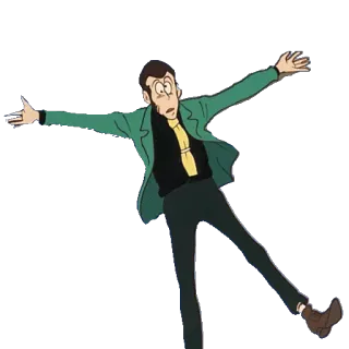😣 def37882 Arsène Lupin III Lupin the 3rd Arsène Lupin III, Lupin III, Anime, Manga, Personnage, Dessin animé, Animation telegram sticker