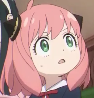 🥜 51b0dd7b Anya Forger Spy x Family Аниме, Spy x Family, Аня, Аня Форджер, Мультфильм whatsapp sticker